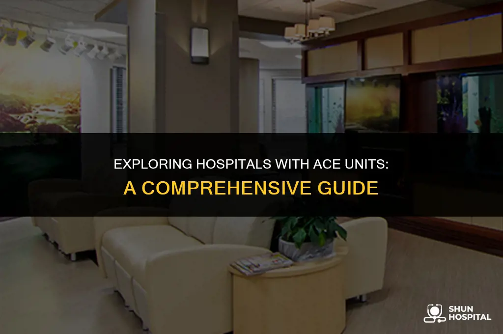what hospitals have ace units
