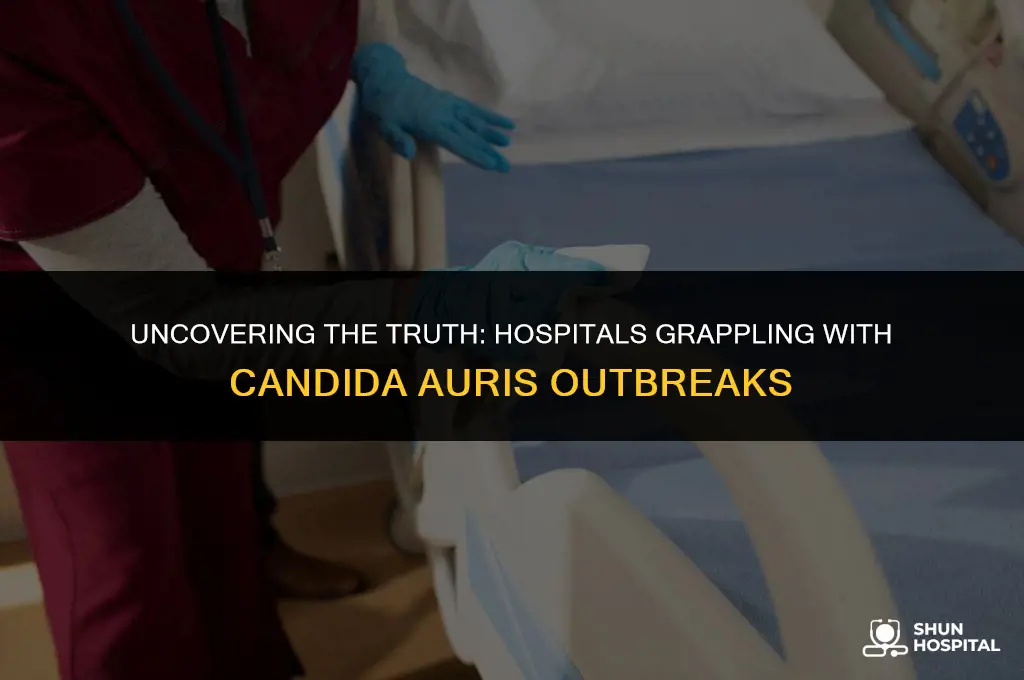 what hospitals have candida auris