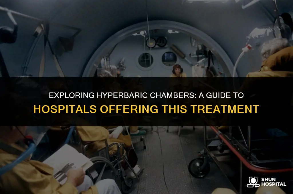 what hospitals have hyperbaric chambers