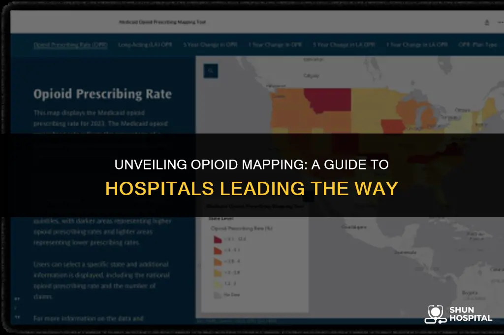 what hospitals have opioid mapping