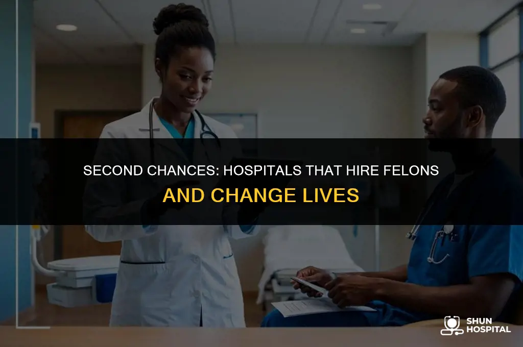 what hospitals hire felons