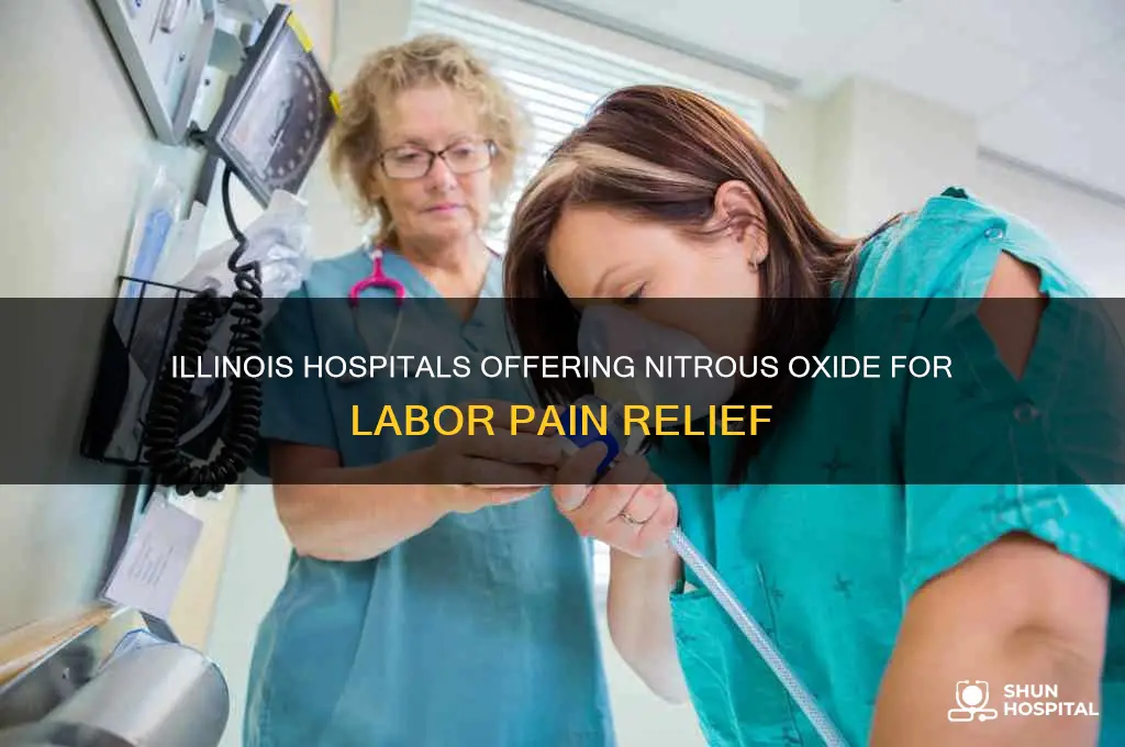 what hospitals in illinois offer nitrous oxide for labor
