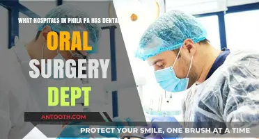 Philadelphia Hospitals with Dental Oral Surgery Departments: A Comprehensive Guide
