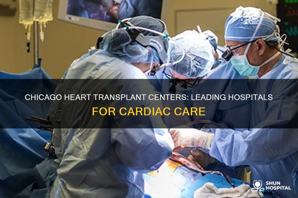what hospitals in the chicago area do heart transplants