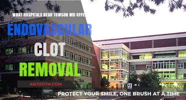 Towson MD Hospitals Providing Endovascular Clot Removal Services Nearby