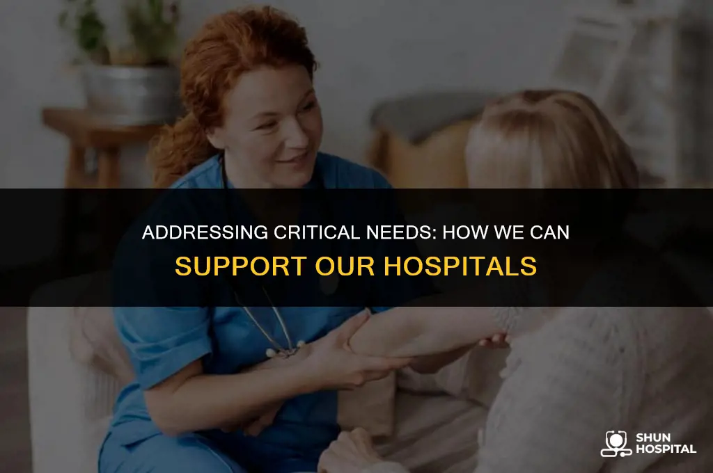 what hospitals need help
