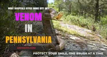 Pennsylvania Hospitals Providing Snake Bite Anti-Venom Treatment Options