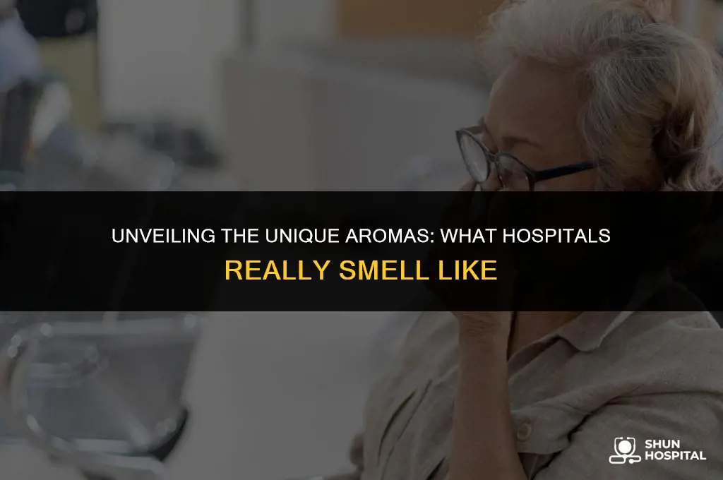 what hospitals smell like