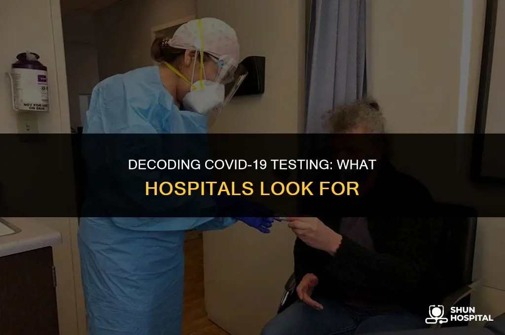 what hospitals test for coronavirus