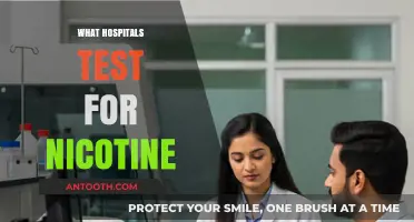 Unveiling the Truth: What Hospitals Test for Nicotine and Why