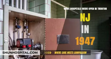 Hospitals Serving Trenton, NJ: A Historical Look at 1947 Facilities