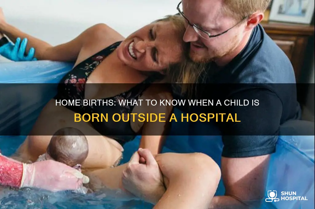 what if a child is born outside of a hospital