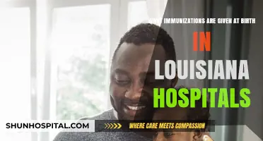 Essential Newborn Immunizations Administered in Louisiana Hospitals at Birth
