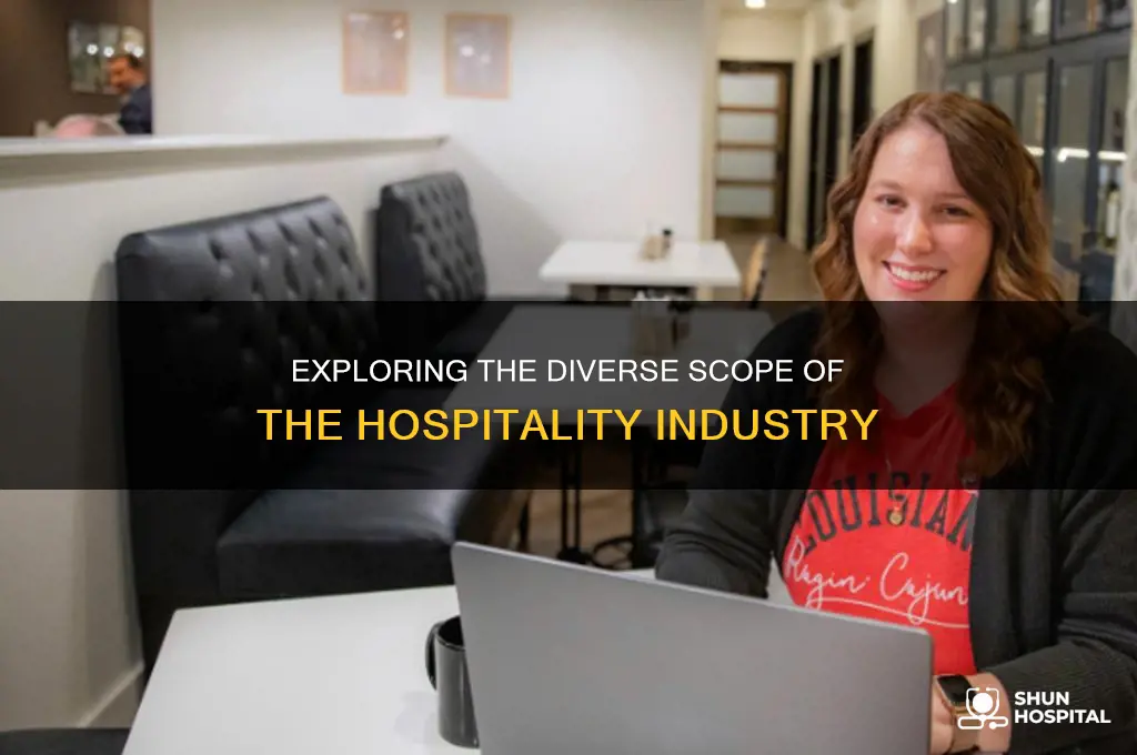what includes in the scope of the hospitality industry