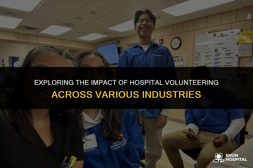 what industry is hospital volunteering