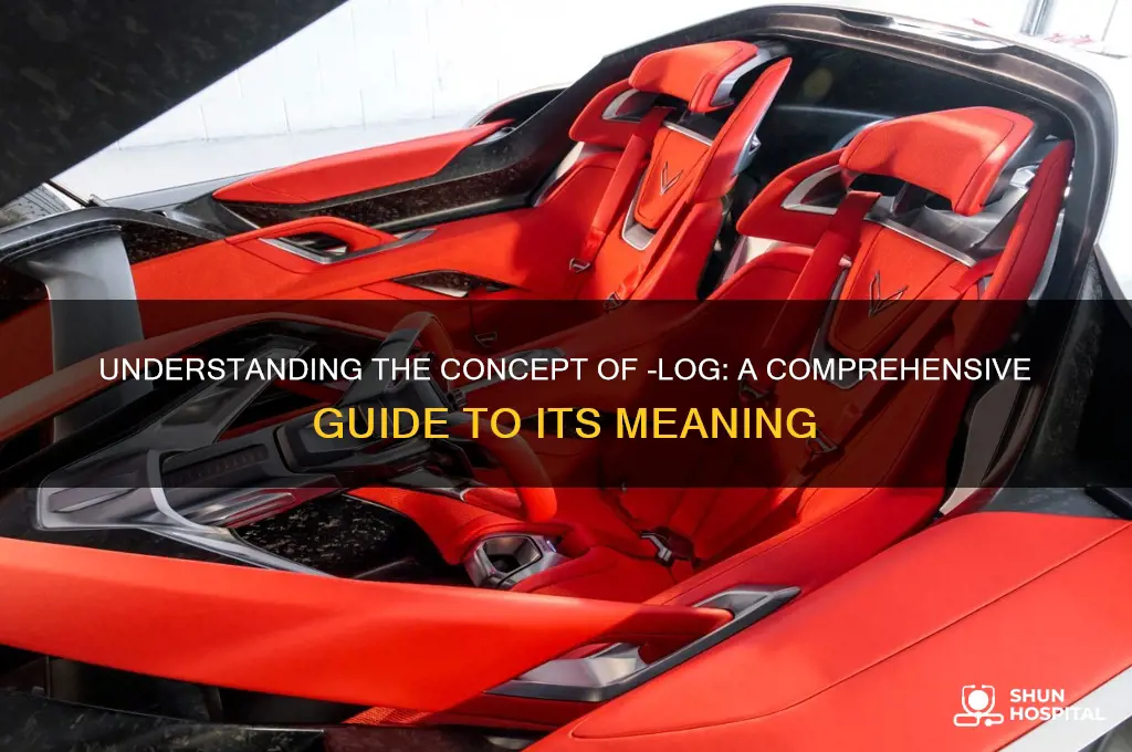 what is -log