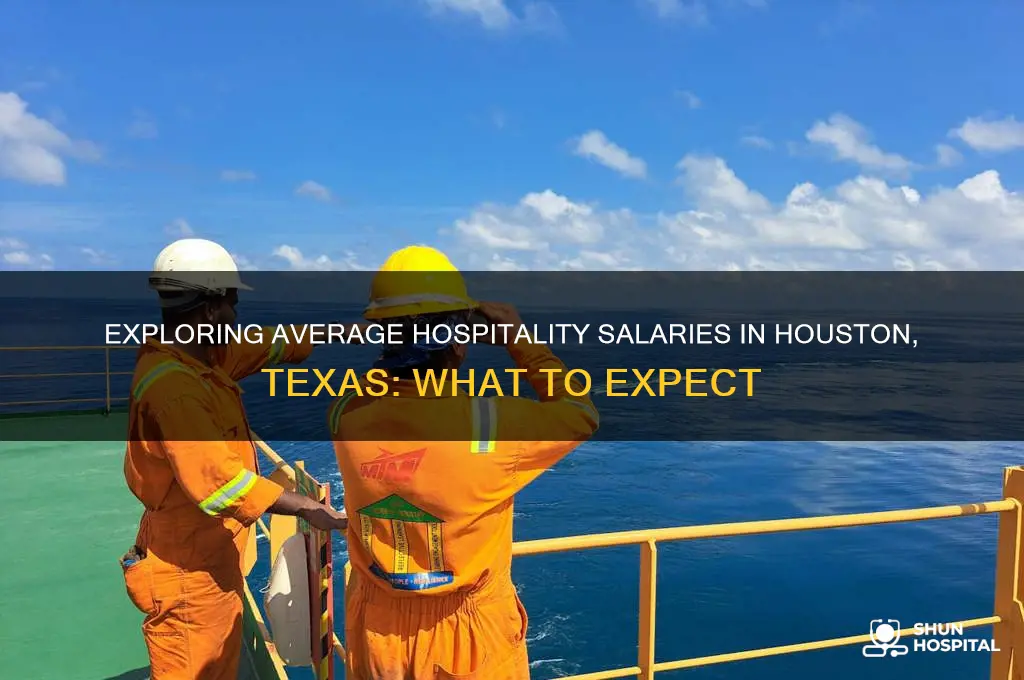what is a average salary in hospitality in houston texas