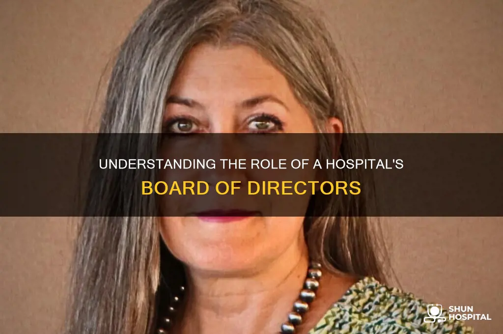 what is a board of directors of a hospital