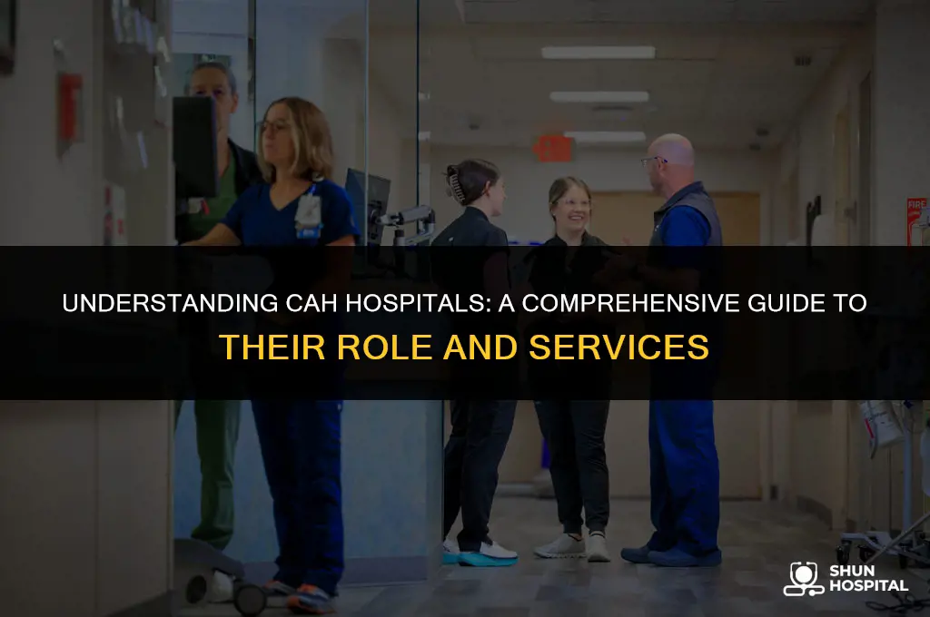 what is a cah hospital