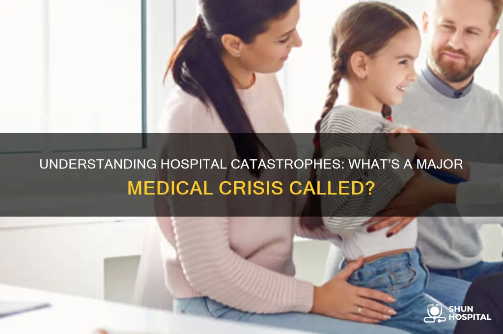 what is a catastrophic event in a hospital called