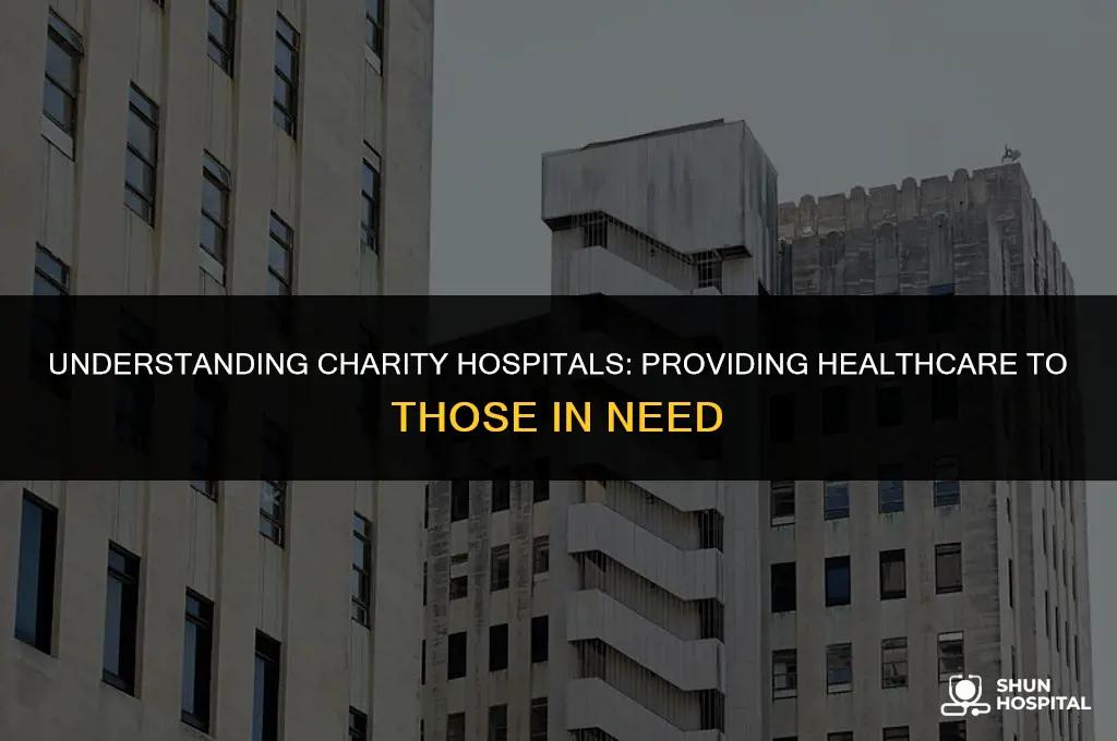 what is a charity hospital