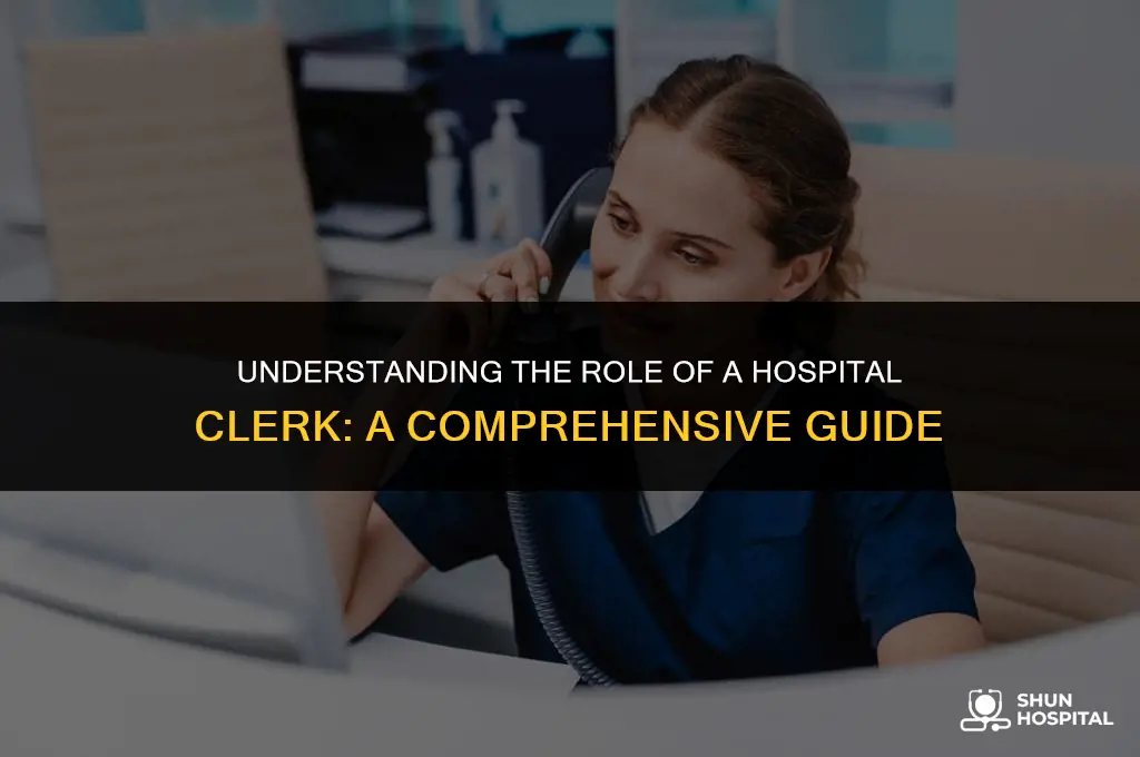 what is a clerk hospital