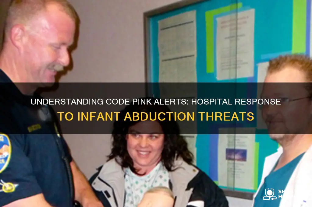 what is a code pink alert in a hospital