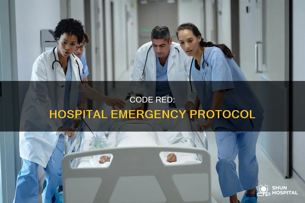 what is a code red at hospital