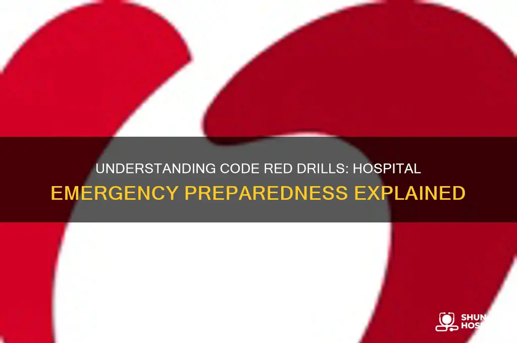 what is a code red drill at the hospital