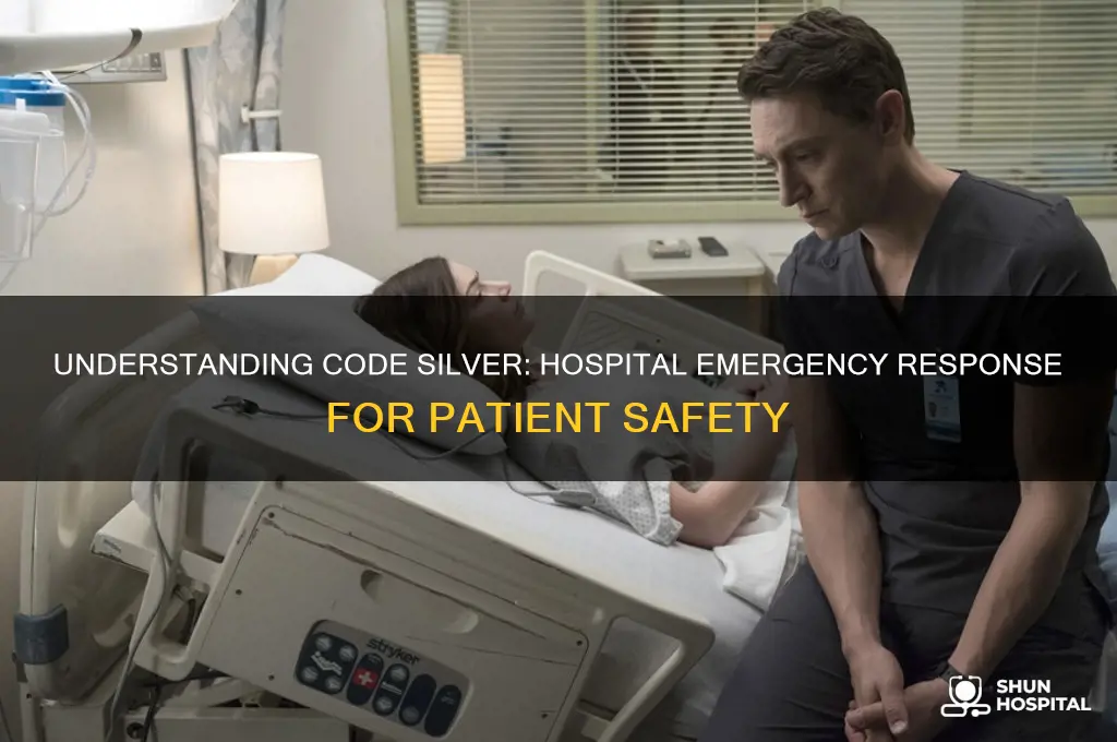 what is a code silver alert in a hospital