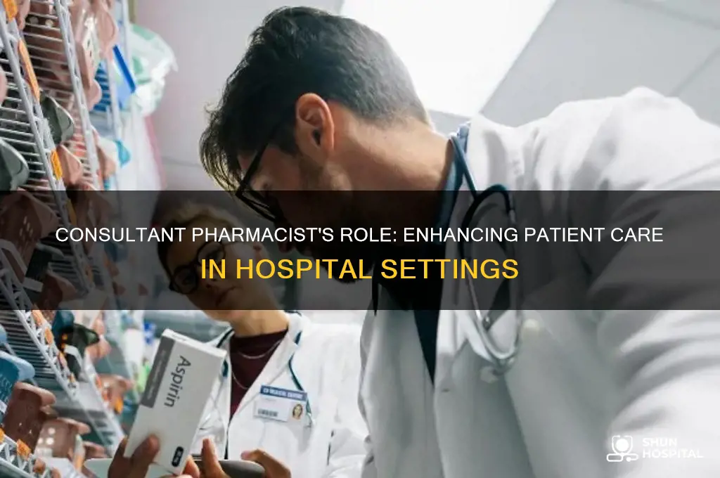 what is a consultant pharmacist