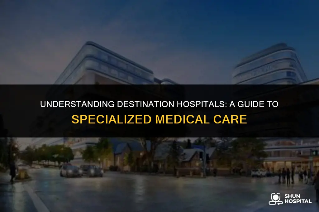 what is a destination hospital