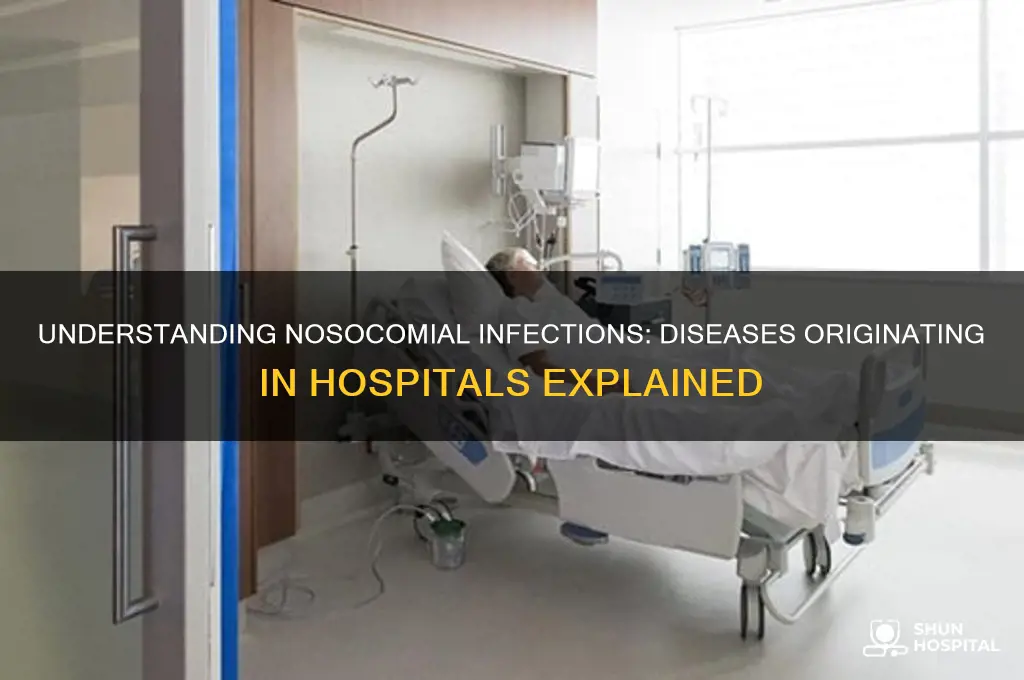 what is a disease called that is of hospital origin
