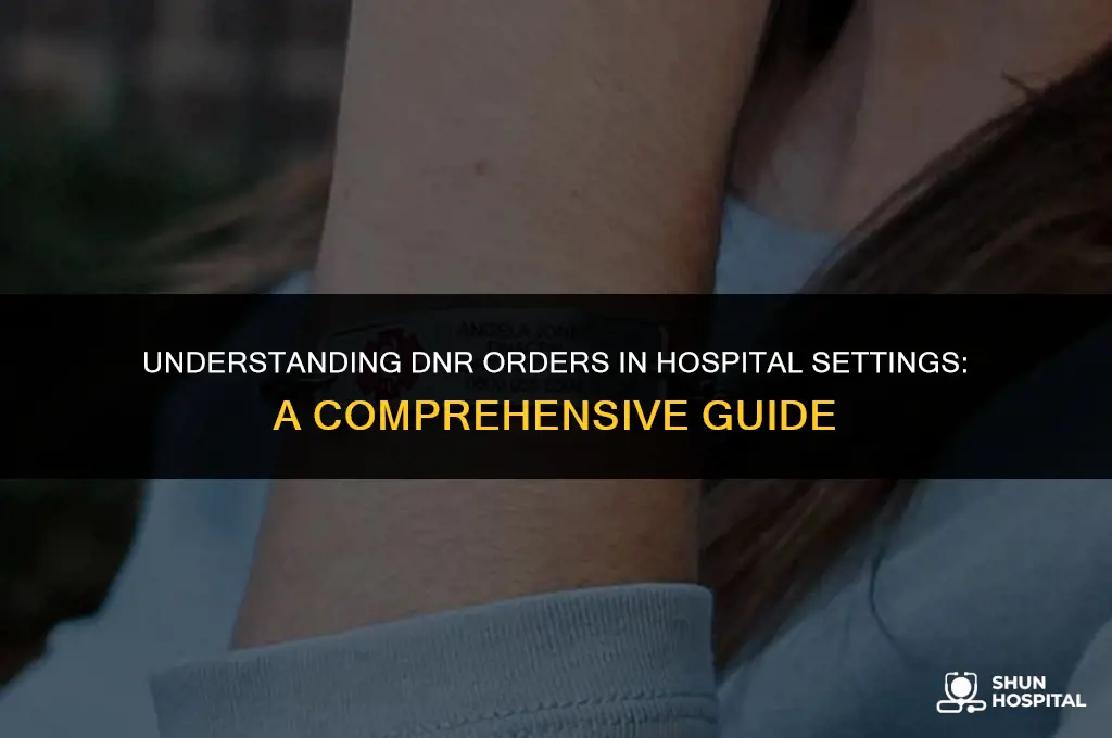 what is a dnr hospital