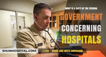Federal Government's Role and Responsibilities in Hospital Management and Oversight