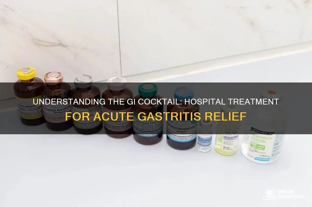 what is a gi cocktail at the hospital for