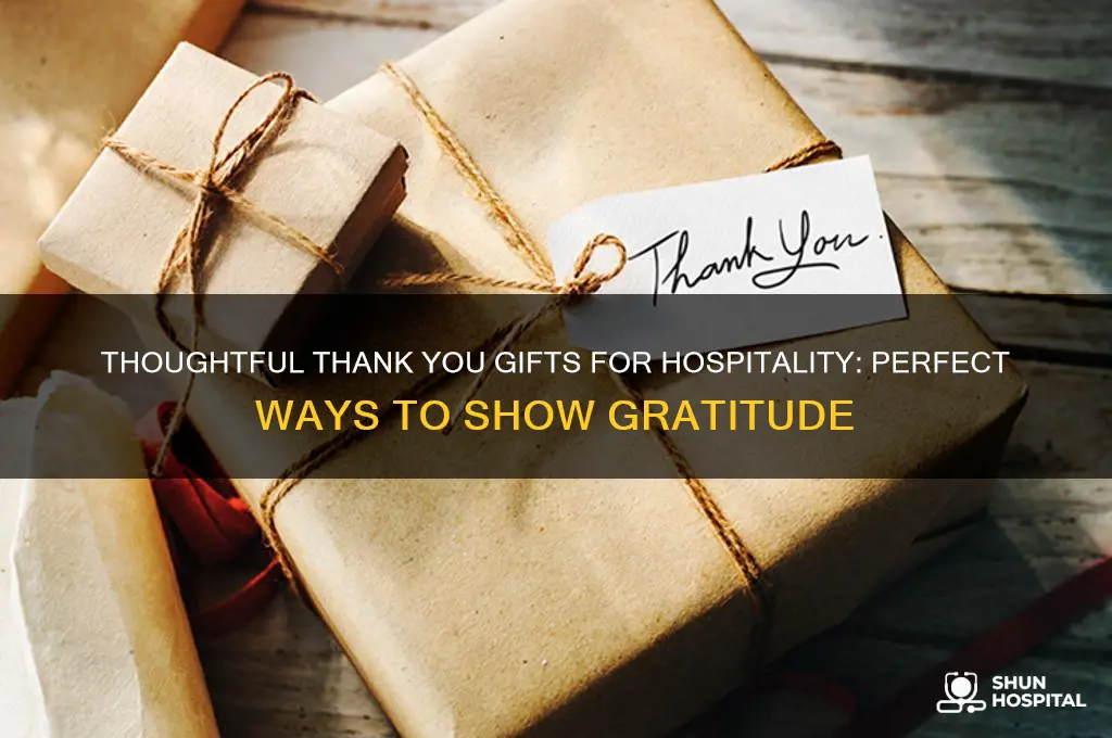 what is a good thank you for your hospitality gift