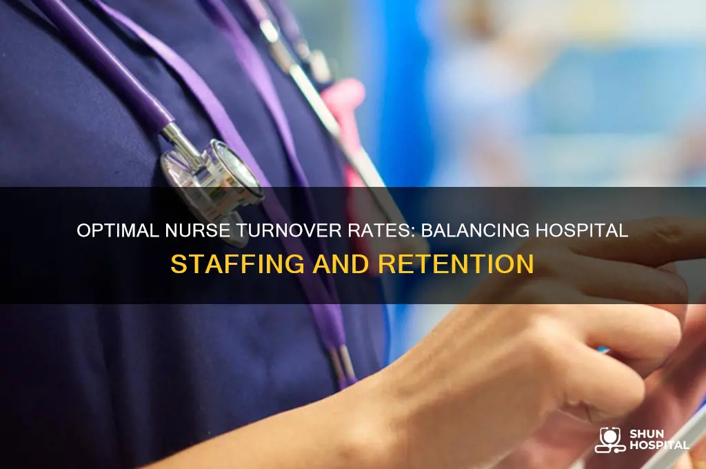 what is a good turnover rate for hospital nurses