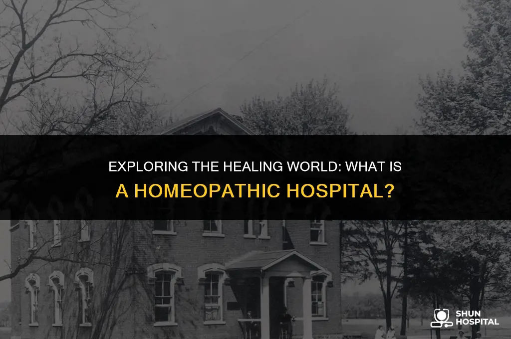 what is a homeopathic hospital