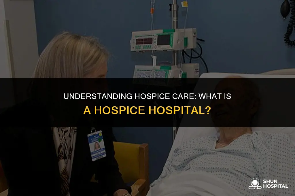 what is a hospice hospital