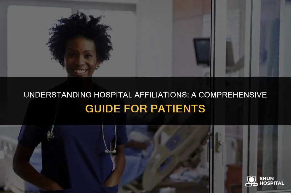 what is a hospital affiliation