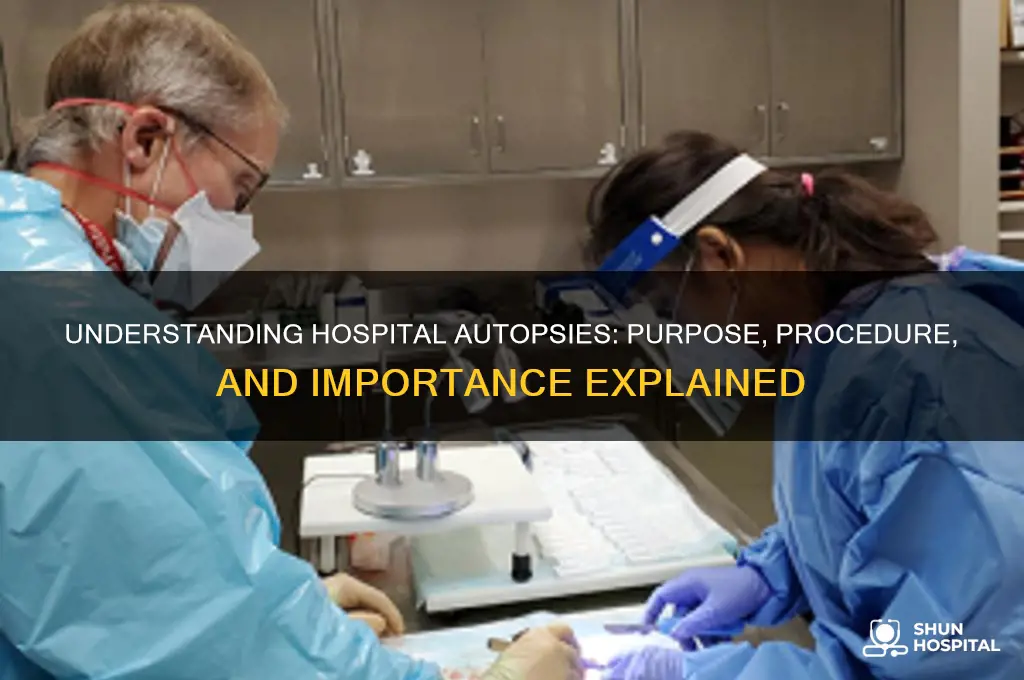 what is a hospital autopsy and why are they performed