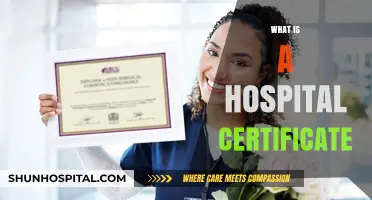 Understanding Hospital Certificates: A Comprehensive Guide