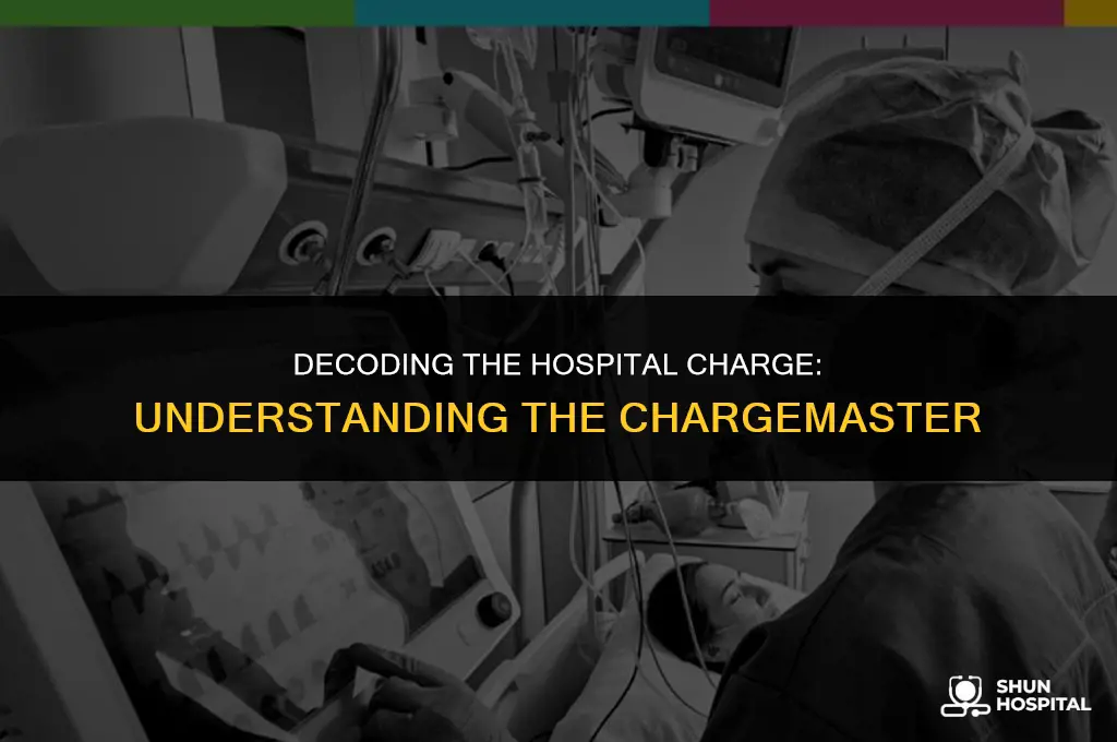 what is a hospital chargemaster