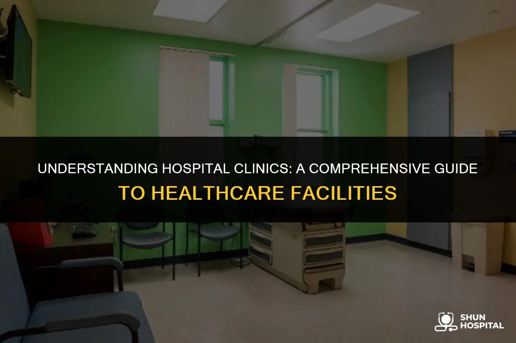 what is a hospital clinic
