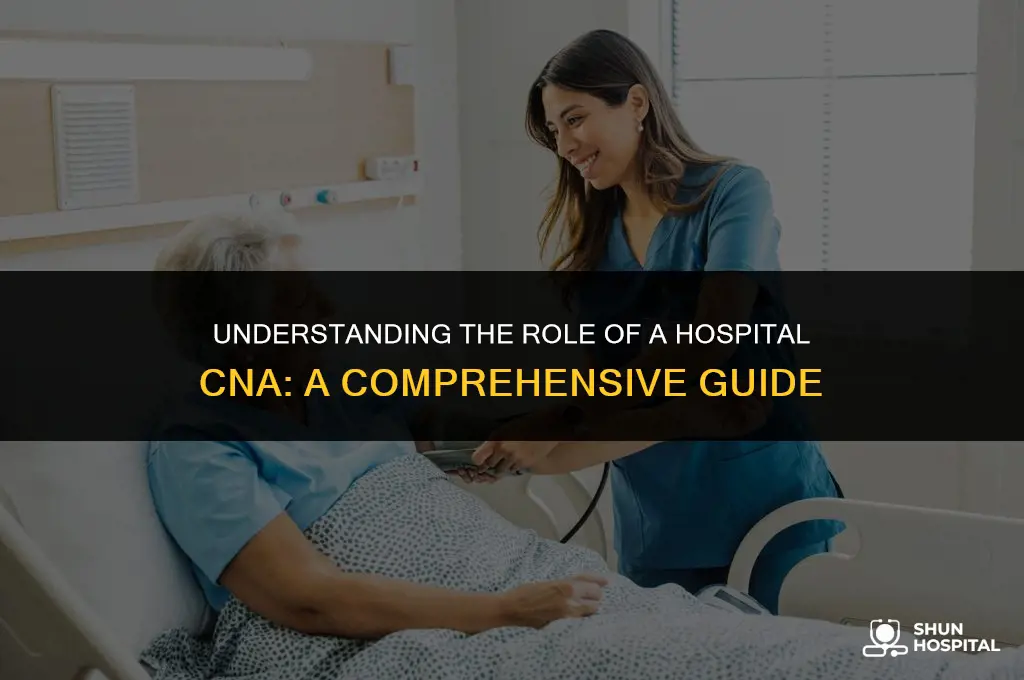 what is a hospital cna