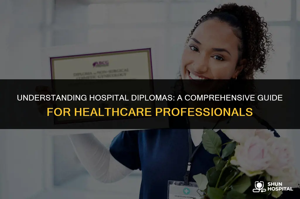 what is a hospital diploma