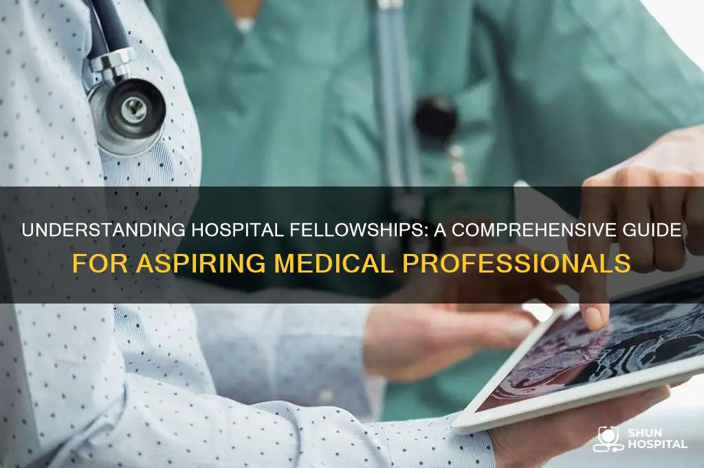 what is a hospital fellowship
