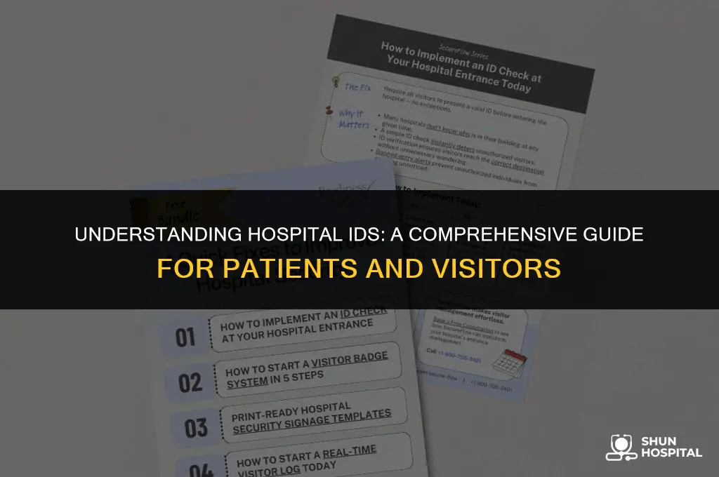 what is a hospital id