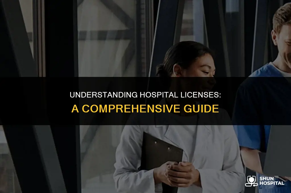 what is a hospital license